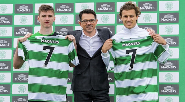 Celtic Home football shirt 2015 - 2016. Sponsored by Magners
