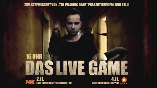 The Walking Dead live game on Facebook