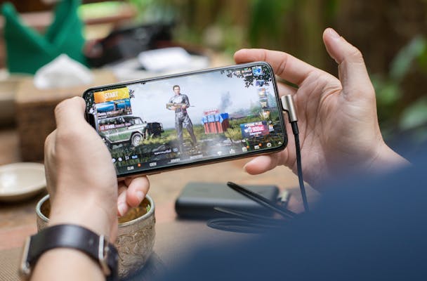 Mobile gaming Mobile gaming