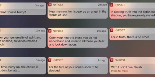 New York Post hacked app sends out Trump-related alerts