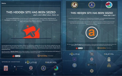 Dark web sites shut down by international law enforcement operation