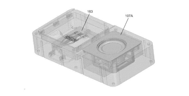 Facebook submitted an application to the US Patent Office for a device resembling a speaker
