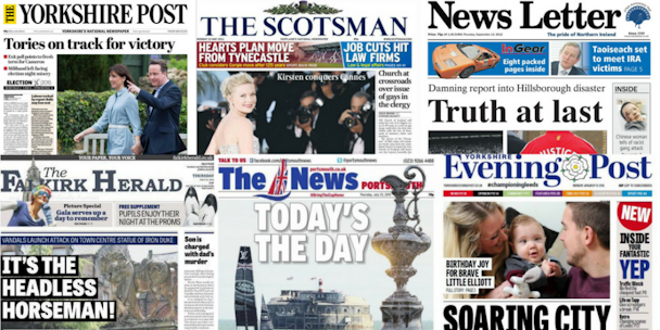 Johnston Press reports £300m loss as cost-cutting measures fail to offset declines in ad revenues