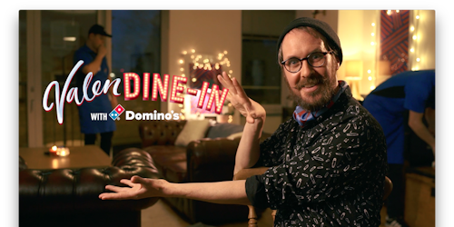 Domino's invites pizza lovers to #ValenDineIn this Valentine's Day