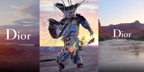 Dior Johnny Depp Native American