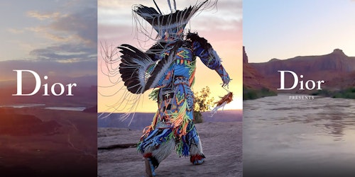 Dior Johnny Depp Native American