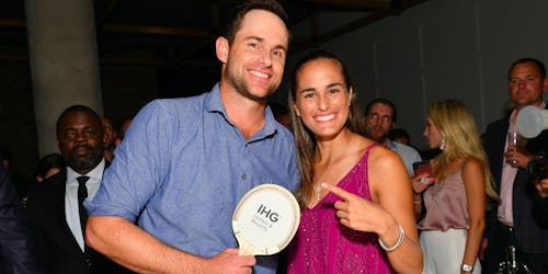 Andy Roddick Monica Puig IHG Andy Roddick Monica Puig IHG