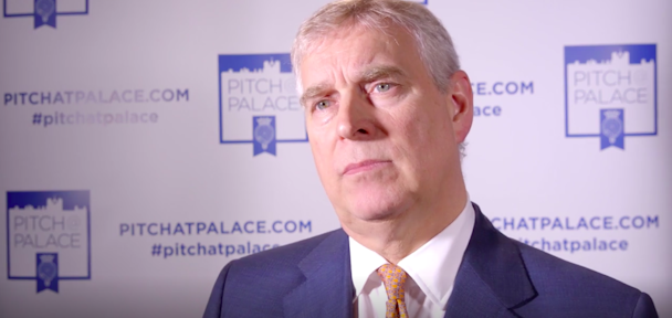 Prince Andrew launched Pitch@Palace in 2014