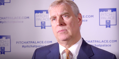 Prince Andrew launched Pitch@Palace in 2014