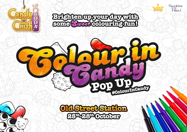 Candy Crush launch new colouring book