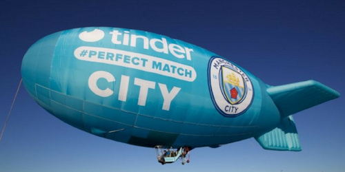 tinder and manchester city