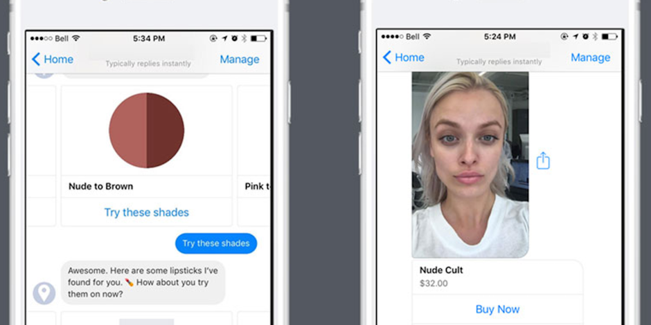 Estee Lauder and ModiFace creates chatbot to have customers try on lipstick virtually