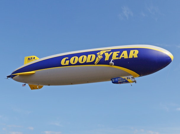 The Goodyear Blimp is now technically an airship.