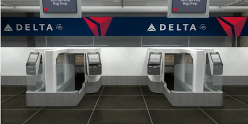 Delta is testing facial recognition at a bag drop kiosk in Minneapolis.