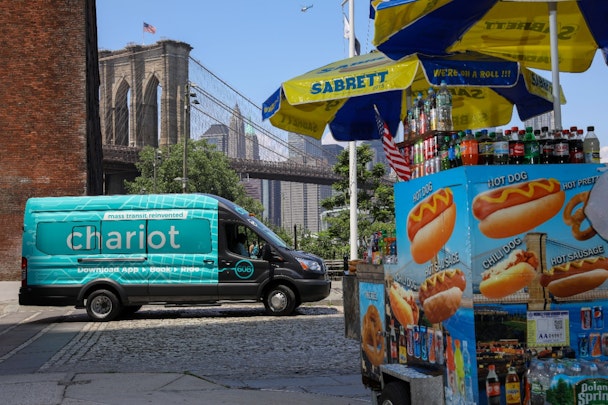 Ford's Chariot service for commuters is coming to New York.