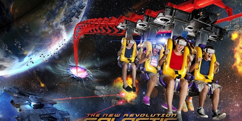 Six Flags has two new mixed reality roller coasters in California.