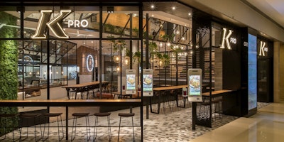 KPro is a new restaurant concept from Yum China.