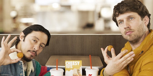 Napoleon Dynamite and Pedro Sanchez have reunited to promote Burger King's Cheesy Tots.