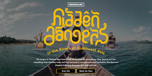 The Hidden Dangers Project is a VR experience that intends to educate kids about clean water and raise funds for WaterIsLife.