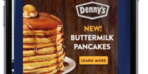 Denny's has been a beta user of Pandora's new visual ads Denny's has been a beta user of Pandora's new visual ads