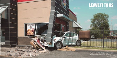 Burger King drive through