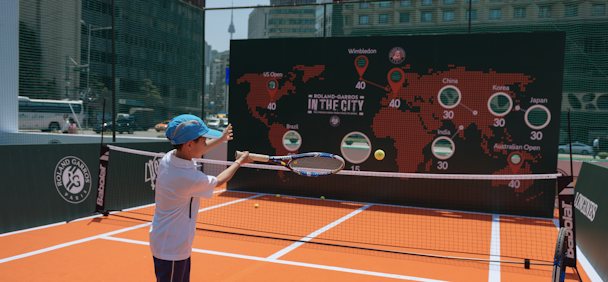 Roland-Garros in the City event in Korea