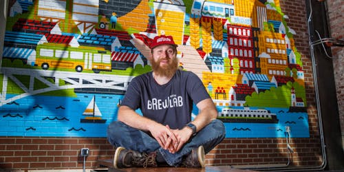 Redhook head brewer Nick Crandall Redhook head brewer Nick Crandall