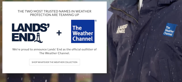 Weather Channel and Lands' End
