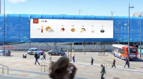 McDonald's weather campaign McDonald's weather campaign