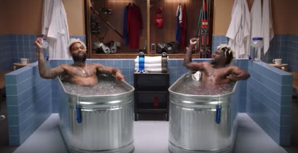 Kevin Hart and Odell Beckham Jr Kevin Hart and Odell Beckham Jr