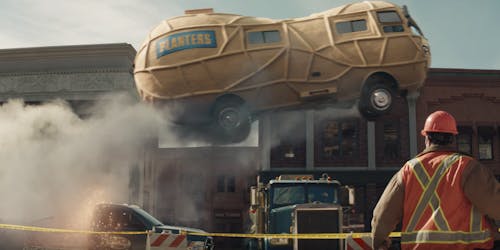 Mr Peanut and the NutMobile Mr Peanut and the NutMobile