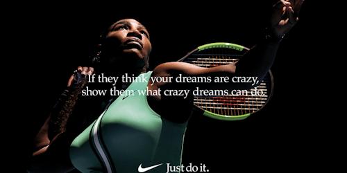 Serena Williams Just Do It