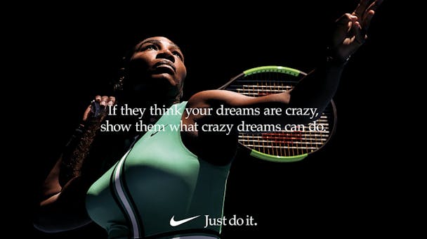 Serena williams 2025 spot nike
