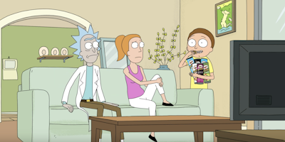 Rick and Morty Pringles ad