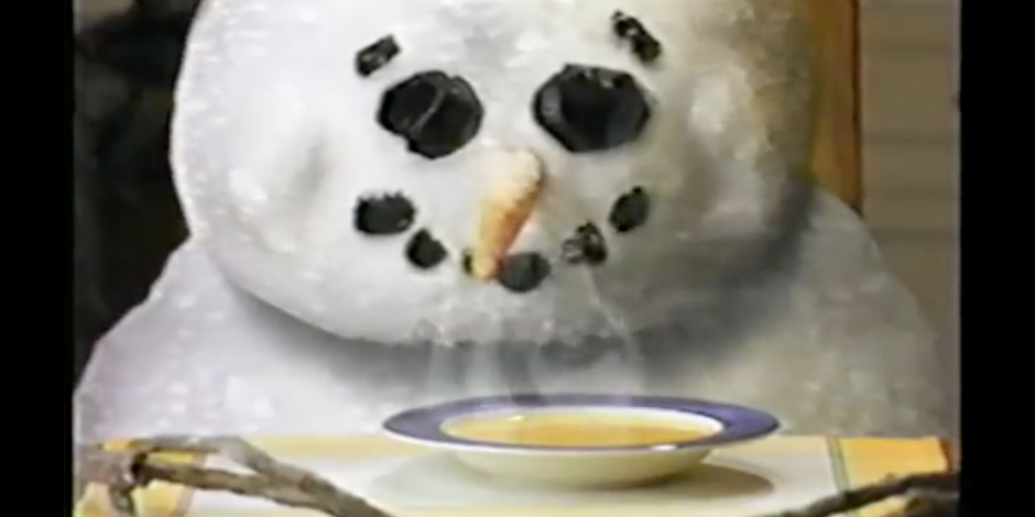 Campbell's Snowman ad