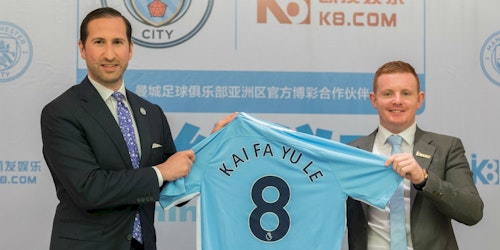 Manchester City FC inks a multi-year deal with Kai-Fa Yule K8.com as their Official Betting Partner in Asia 