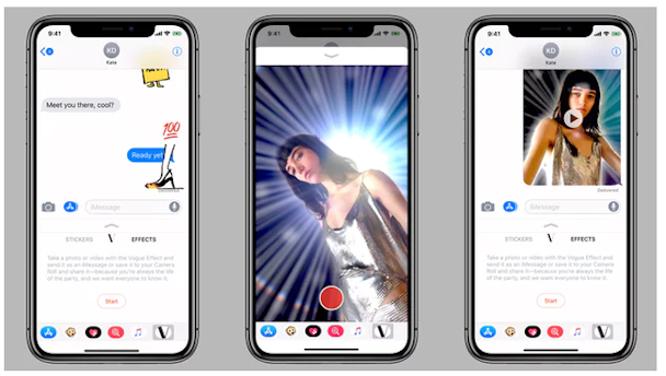 American Vogue collaborates with Apple to roll out augmented reality features on iPhone X