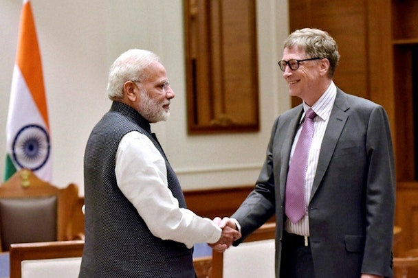 Narendra Modi and Bill Gates: Two technocrats 'Talking Toilets' and integrating 'Digital India' and 'Virtual Reality' to solve India's toilets problem