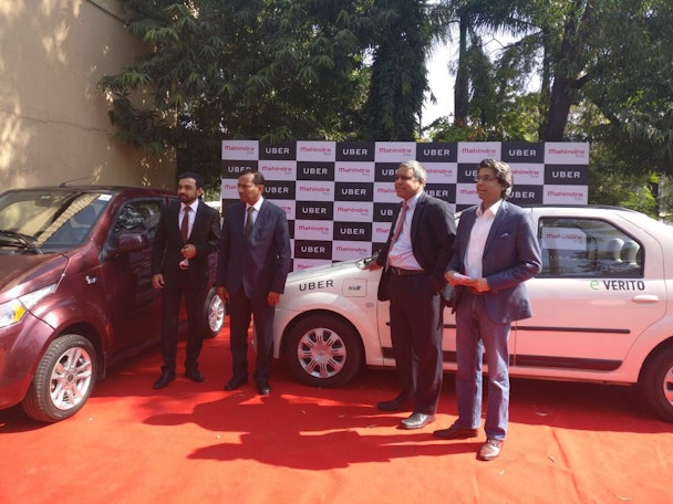 Uber India partners Mahindra to include electric cars in its inventory to decrease pollution