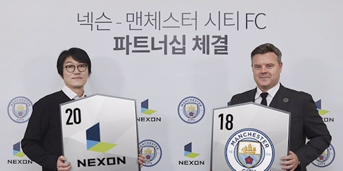 Man City names Nexon as an official social football gaming partner in South Korea
