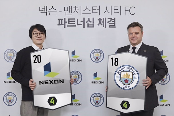 Man City names Nexon as an official social football gaming partner in South Korea