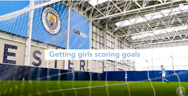 Manchester City FC urges girls to play football anywhere in #SameGoals campaign