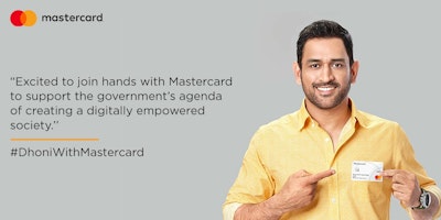 Mastercard appoints Mahendra Singh Dhoni as brand ambassador to push digital payments