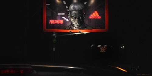 Adidas India creates a 3D face of Pogba in its latest OOH campaign