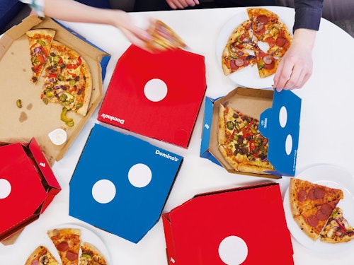 Domino's Pizza Box - Swipe File