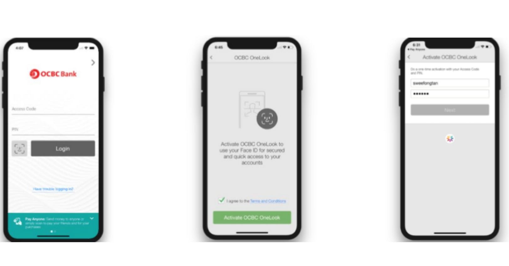 OCBC Bank launches Face ID for customers to access consumer and