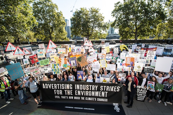Create and Strike: Ad land takes an environmental stance, but what did it achieve?