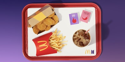 McDonald's BTS order