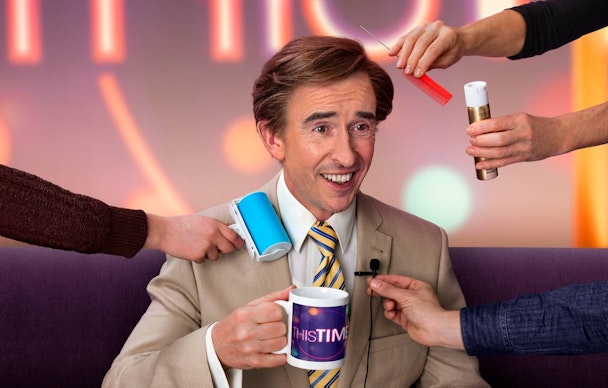 Steve Coogan as Alan Partridge in This Time with Alan Partridge
