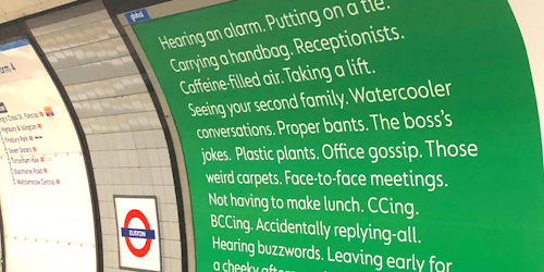 Dettol's cringe Metro ads leave commuters baffled 
